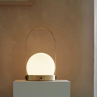 Zenon Lampe de Table en Verre Minimaliste