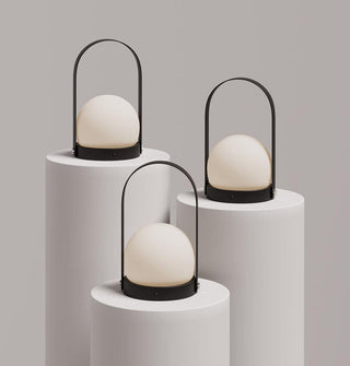 Zenon Lampe de Table en Verre Minimaliste