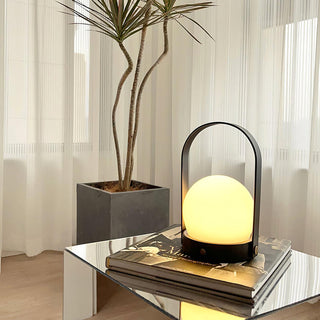Zenon Lampe de Table en Verre Minimaliste