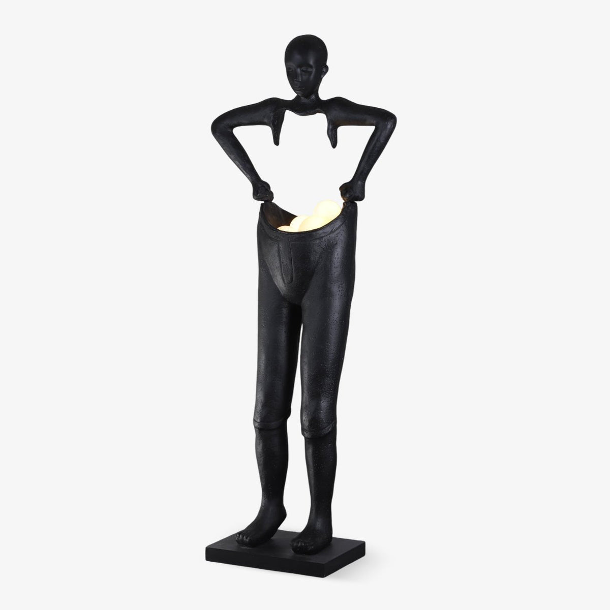 Vamiryra Lampadaire Sculptural Noir