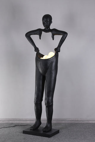 Vamiryra Lampadaire Sculptural Noir