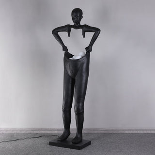 Vamiryra Lampadaire Sculptural Noir