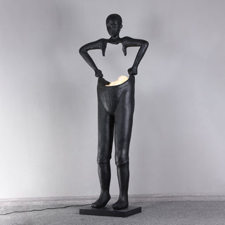 Vamiryra Lampadaire Sculptural Noir