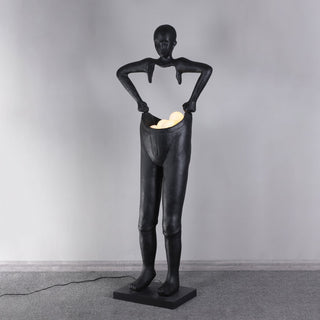 Vamiryra Lampadaire Sculptural Noir