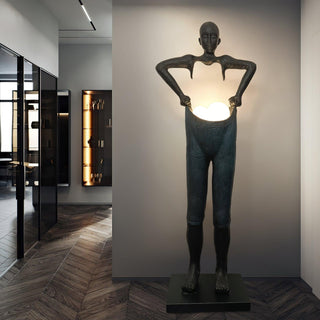 Vamiryra Lampadaire Sculptural Noir