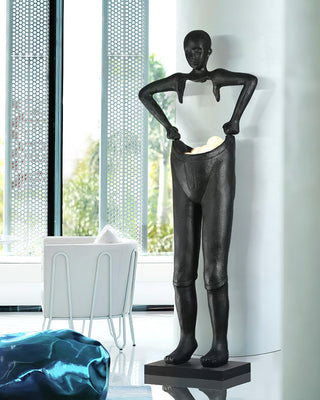 Vamiryra Lampadaire Sculptural Noir
