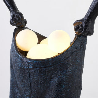 Vamiryra Lampadaire Sculptural Noir