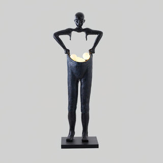Vamiryra Lampadaire Sculptural Noir
