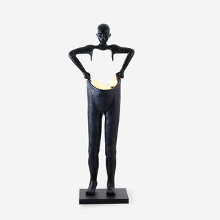 Vamiryra Lampadaire Sculptural Noir
