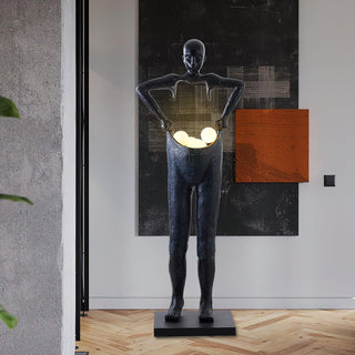 Vamiryra Lampadaire Sculptural Noir