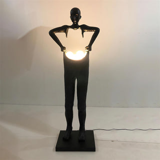 Vamiryra Lampadaire Sculptural Noir