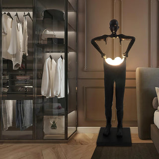 Vamiryra Lampadaire Sculptural Noir