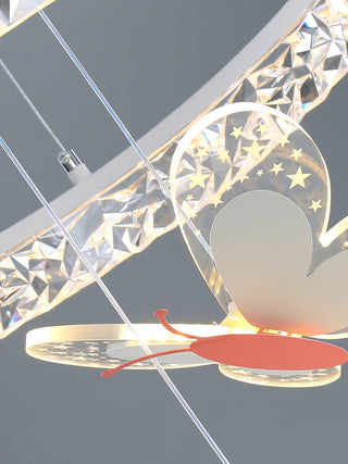Orlina Suspension Industrielle en Acrylique