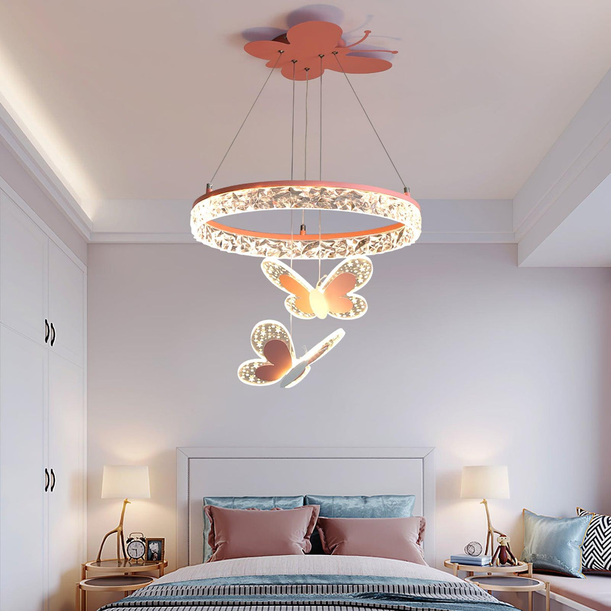 Orlina Suspension Industrielle en Acrylique
