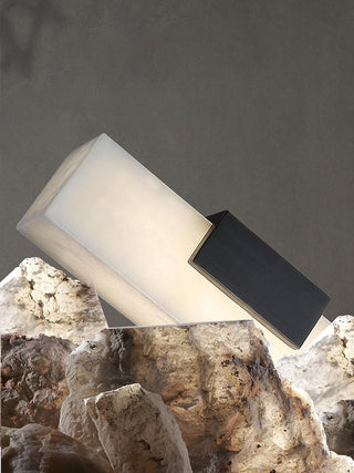 Kaelen Minimaliste Albâtre Linéaire Pendentif Lumière