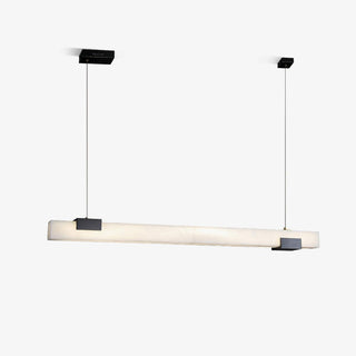 Kaelen Minimaliste Albâtre Linéaire Pendentif Lumière