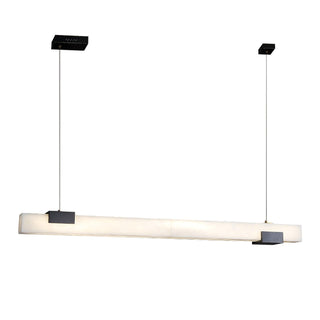 Kaelen Minimaliste Albâtre Linéaire Pendentif Lumière