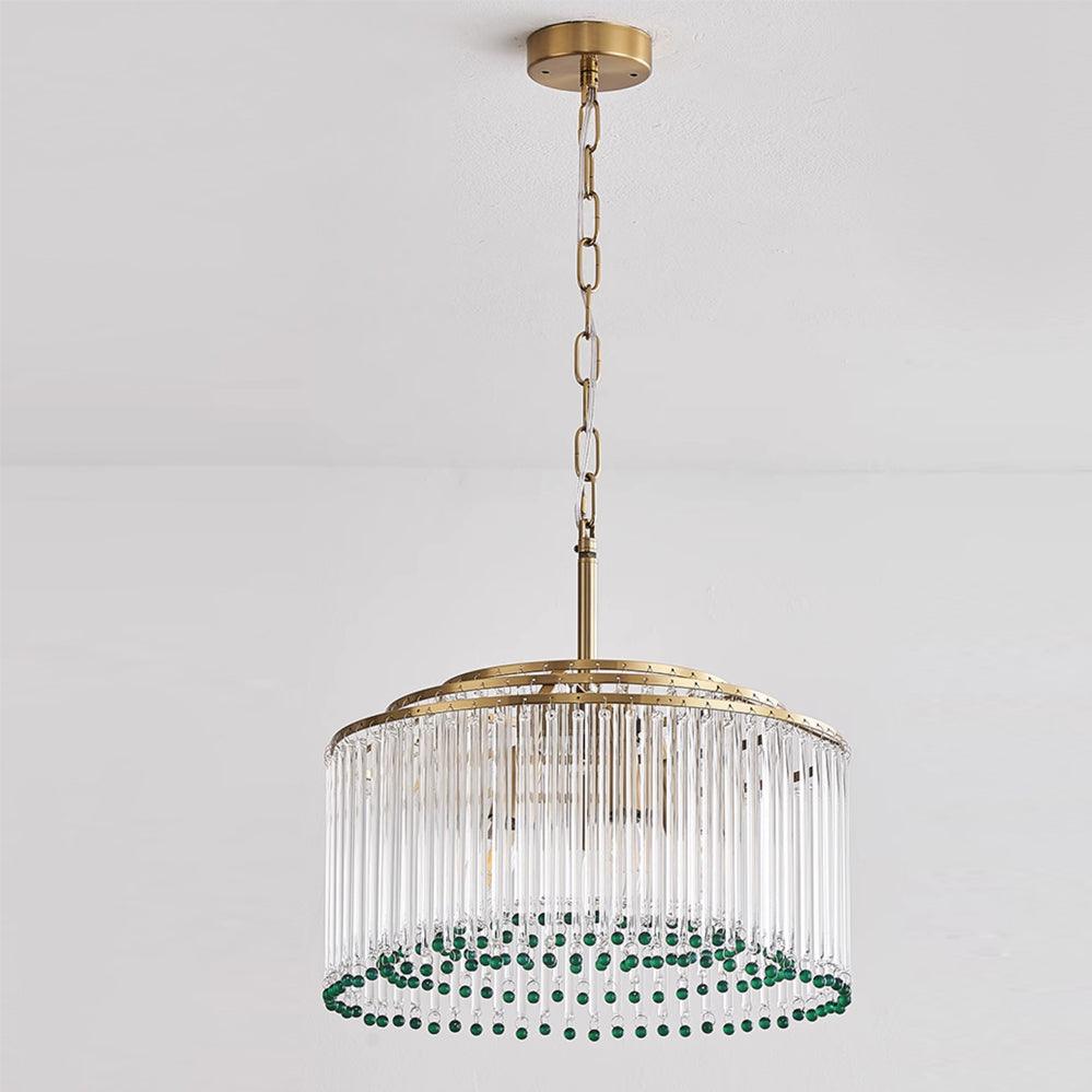 Olvaya Lustre en Verre de Luxe Postmoderne