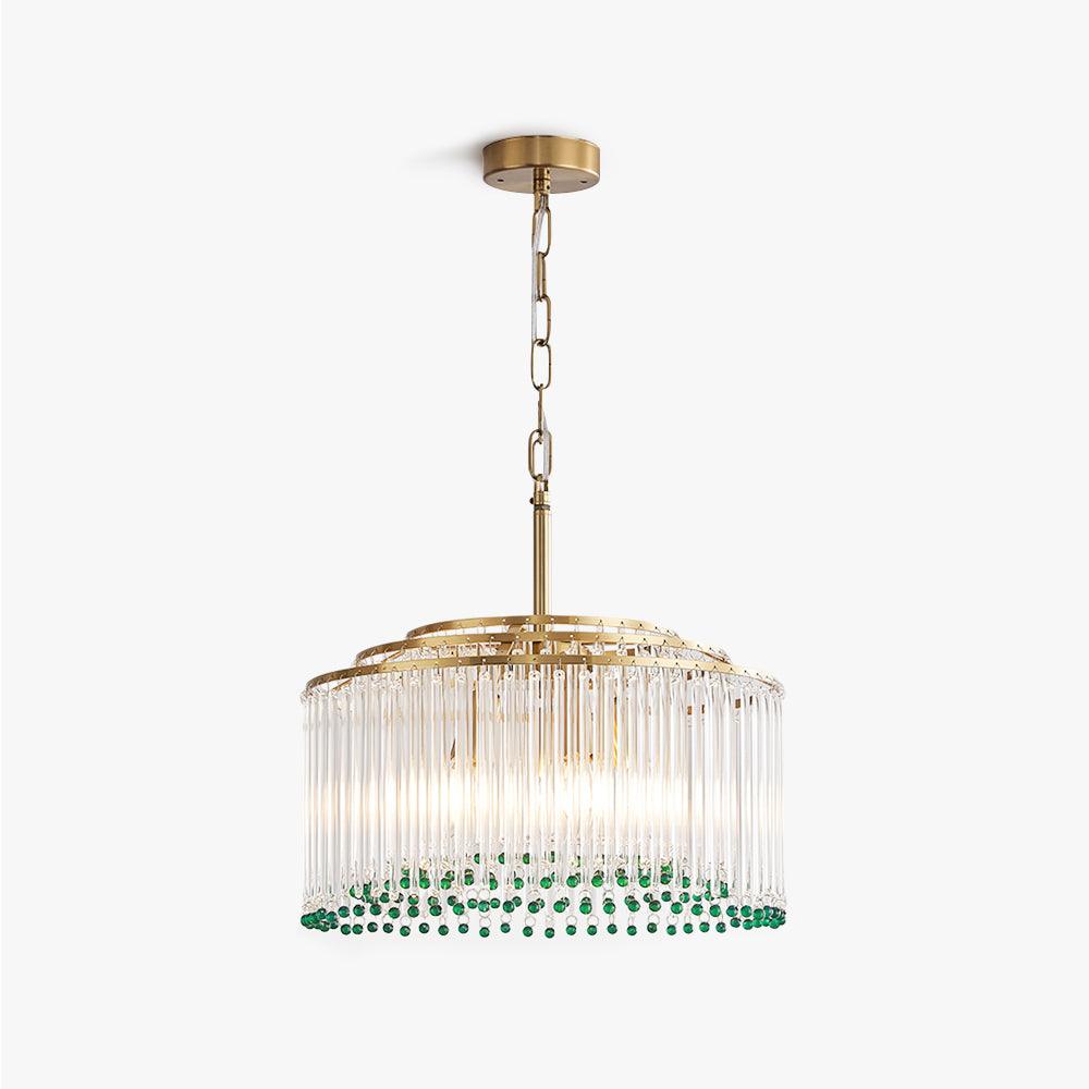 Olvaya Lustre en Verre de Luxe Postmoderne