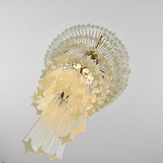 Paisley Lustre Spirale Verre Clair