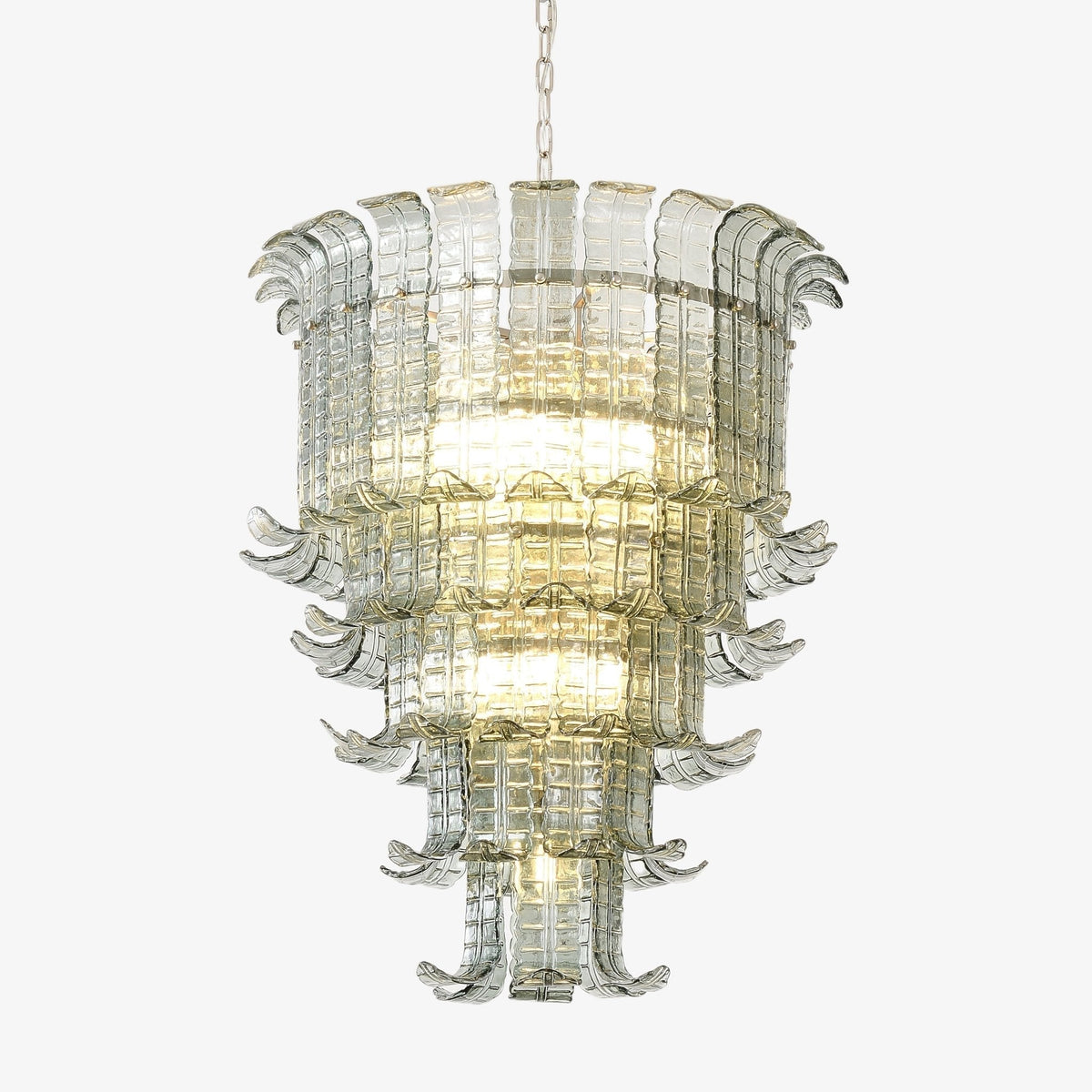 Lauretta Lustre Cascade Verre Murano Vintage