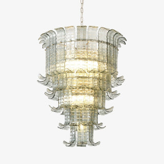Aurora Lustre Cascade Verre Murano Vintage