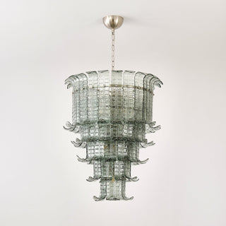 Aurora Lustre Cascade Verre Murano Vintage