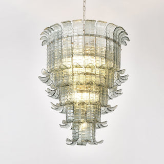 Aurora Lustre Cascade Verre Murano Vintage