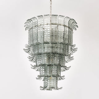 Aurora Lustre Cascade Verre Murano Vintage