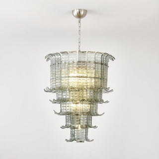 Aurora Lustre Cascade Verre Murano Vintage