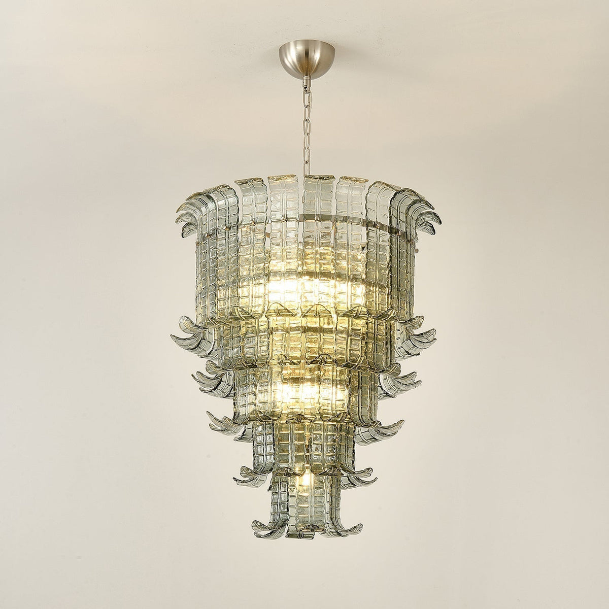 Lauretta Lustre Cascade Verre Murano Vintage