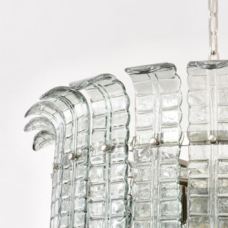 Aurora Lustre Cascade Verre Murano Vintage