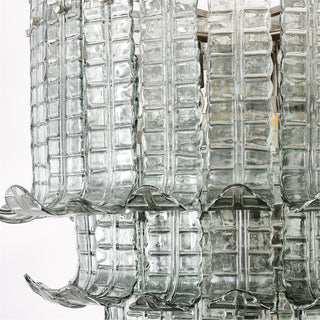Aurora Lustre Cascade Verre Murano Vintage