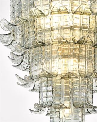 Aurora Lustre Cascade Verre Murano Vintage