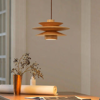 Eldora Suspension Rétro en Bois