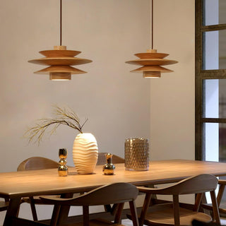 Eldora Suspension Rétro en Bois