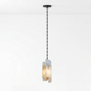 Cascading Chain Cluster Chandelier-Neutral Decor