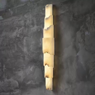 Elara Applique Murale Multicouche en Albâtre