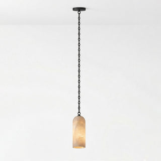 Cascading Chain Capsule Chandelier-Neutral Decor