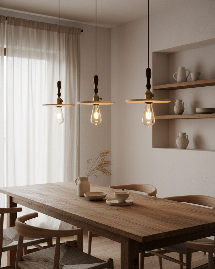 Seruine Suspension en Travertin