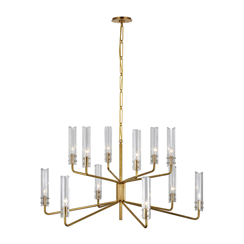 Lustre en Métal et Verre Traditionnel Premium Cetalan