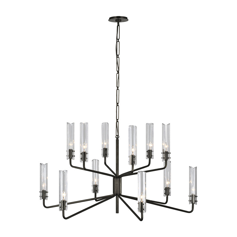 Lustre en Métal et Verre Traditionnel Premium Cetalan