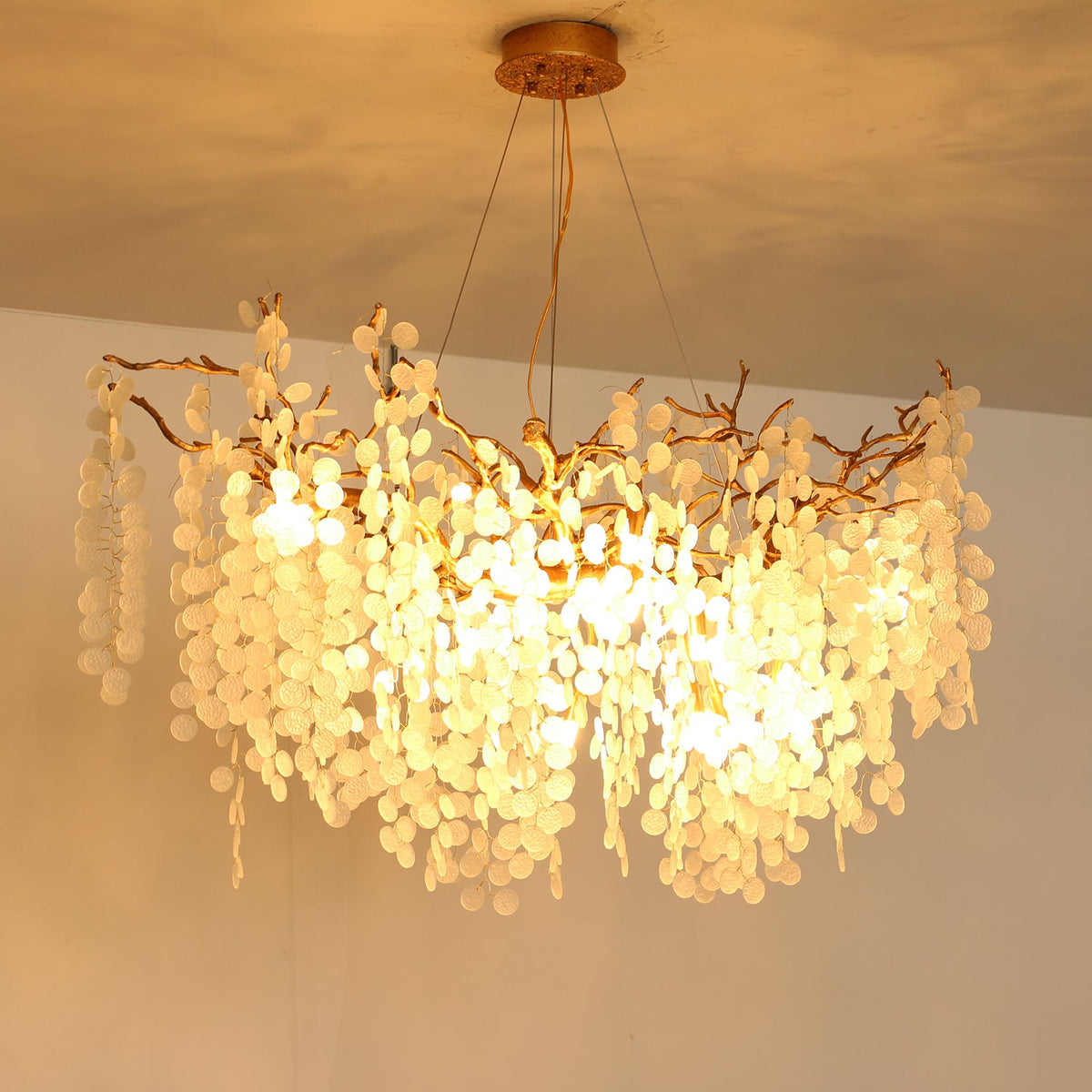 Greshmont Lustre Cascade À Branches – vue 19