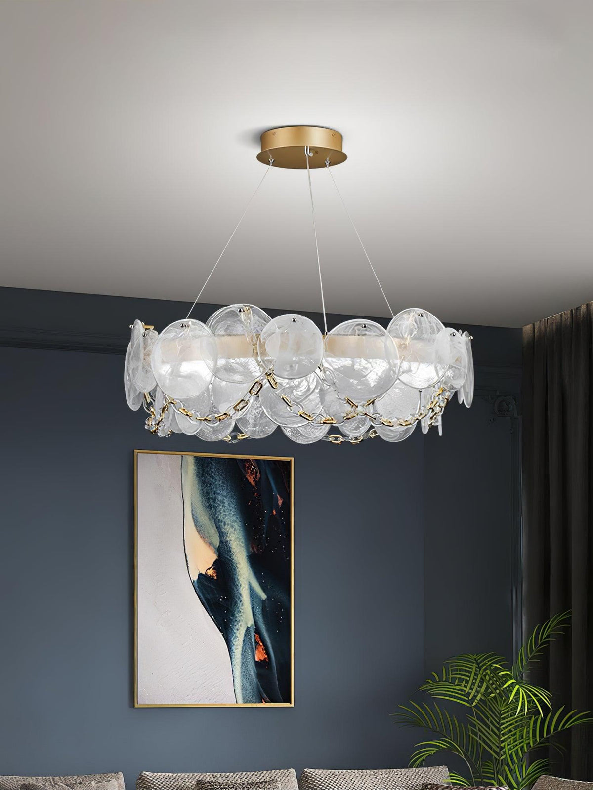 Elvaria Lustre en Verre Luxe