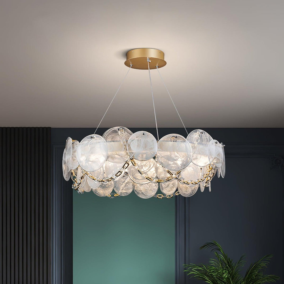 Elvaria Lustre en Verre Luxe