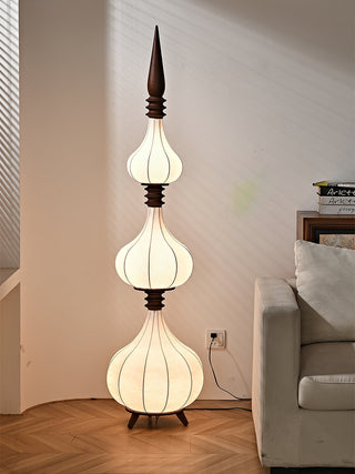 Cetalyra Lampadaire à Plusieurs Niveaux en Forme de Gourde