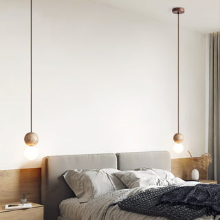 Trio Suspension en Travertin
