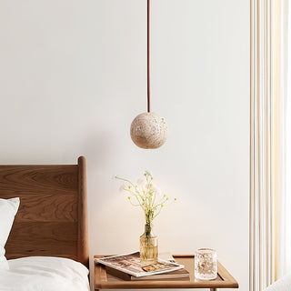 Trio Suspension en Travertin