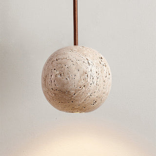 Trio Suspension en Travertin