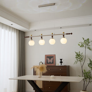 Otheia Suspension Linéaire en Bois Vintage